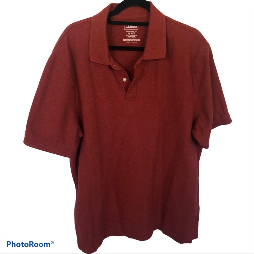 L.L. Bean  Polo Shirt Size XL